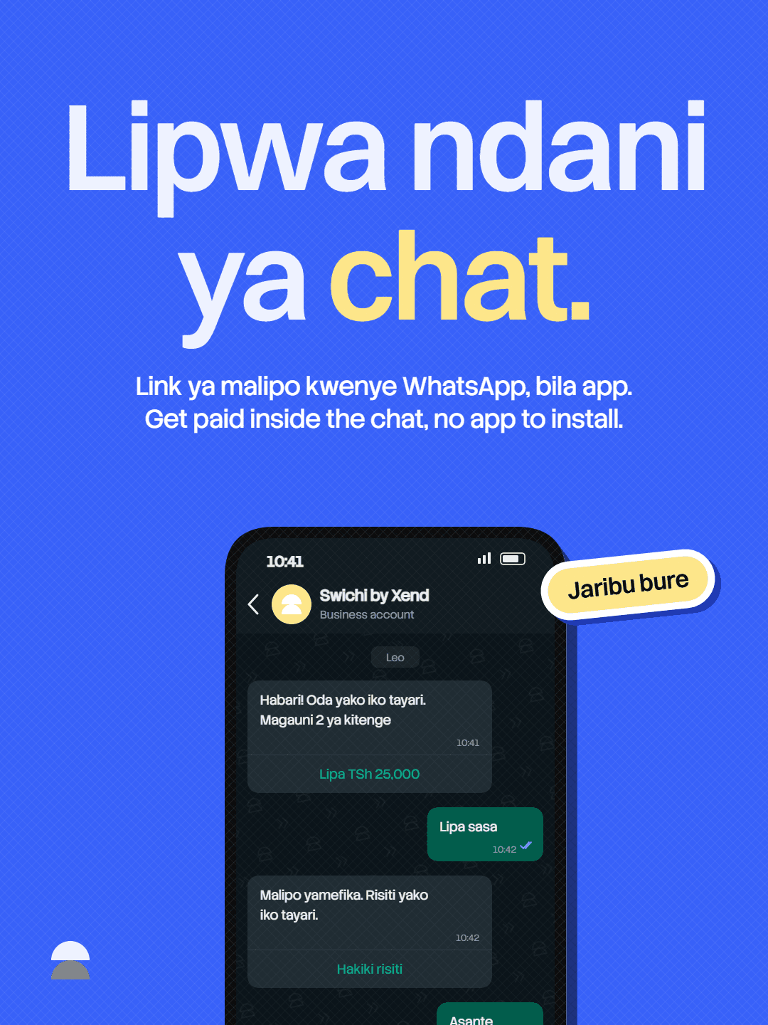 Lipwa ndani ya chat, designed in Studio